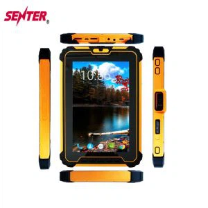 8 lõi Android 7.1 hệ thống 8 inch công nghiệp Rugged Tablet 125 khz LF RFID / NFC / UHF đầu đọc RFID IP67 lớp bảo vệ