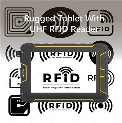 Máy tính bảng bền chắc 7 inch có đầu đọc RFID UHF